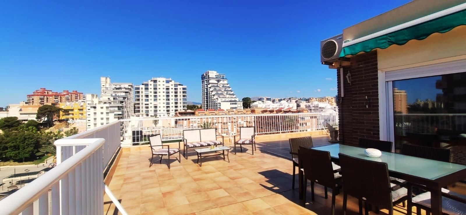 Terrace of Flat for sale in El Campello  with Terrace