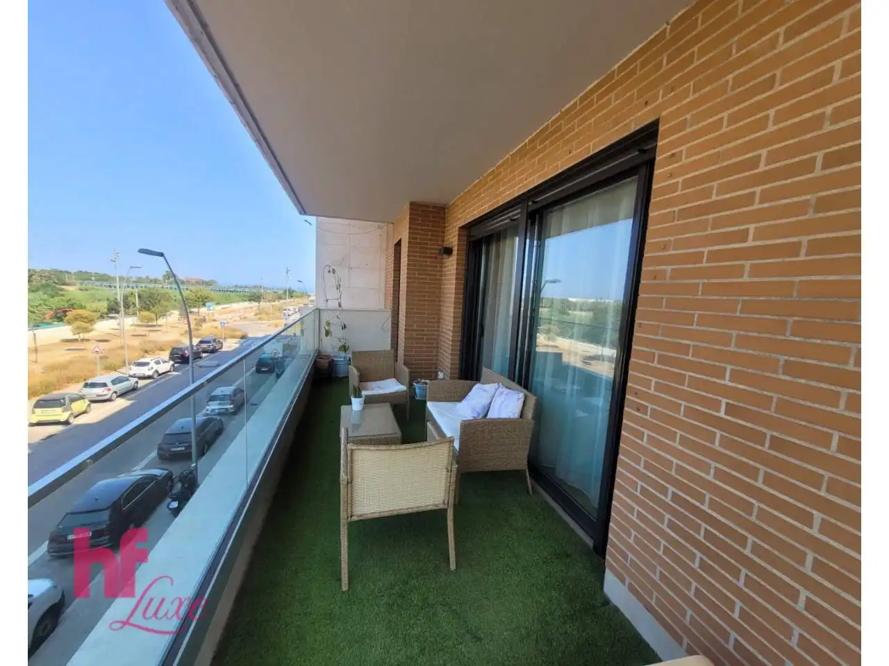 Terraza de Piso en venta en Sant Adrià de Besòs con Aire acondicionado, Calefacción y Parquet