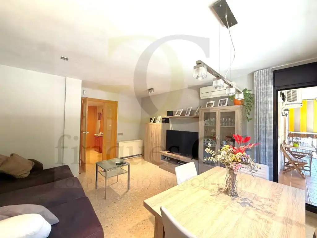 Wohnzimmer von Wohnung zum Verkauf in Monistrol de Montserrat mit Klimaanlage, Balkon und Haustechnik