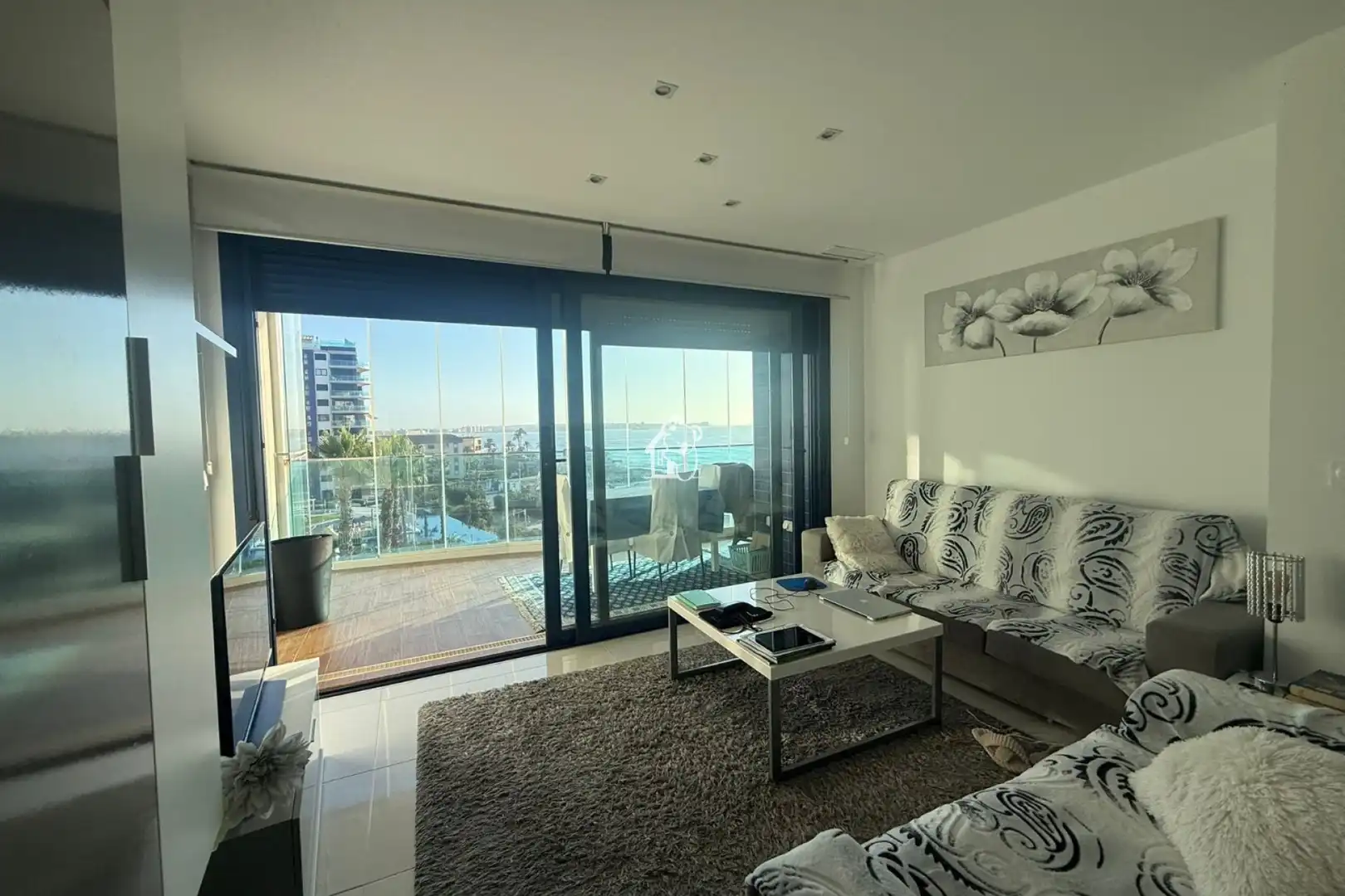Living room of Apartments for rent in Torrevieja  with Air Conditioner, Terrace and Swimming Pool