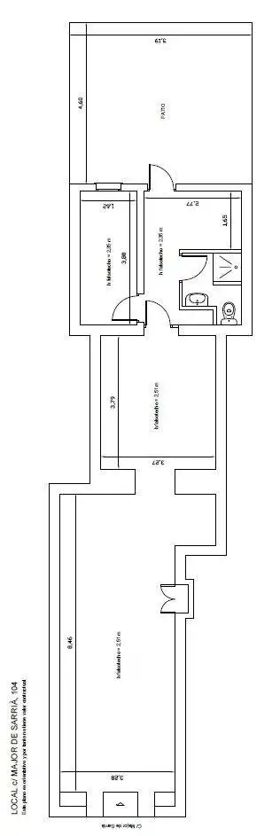 Local comercial en alquiler en Carrer MAJOR DE SARRIA 104, imagen 16