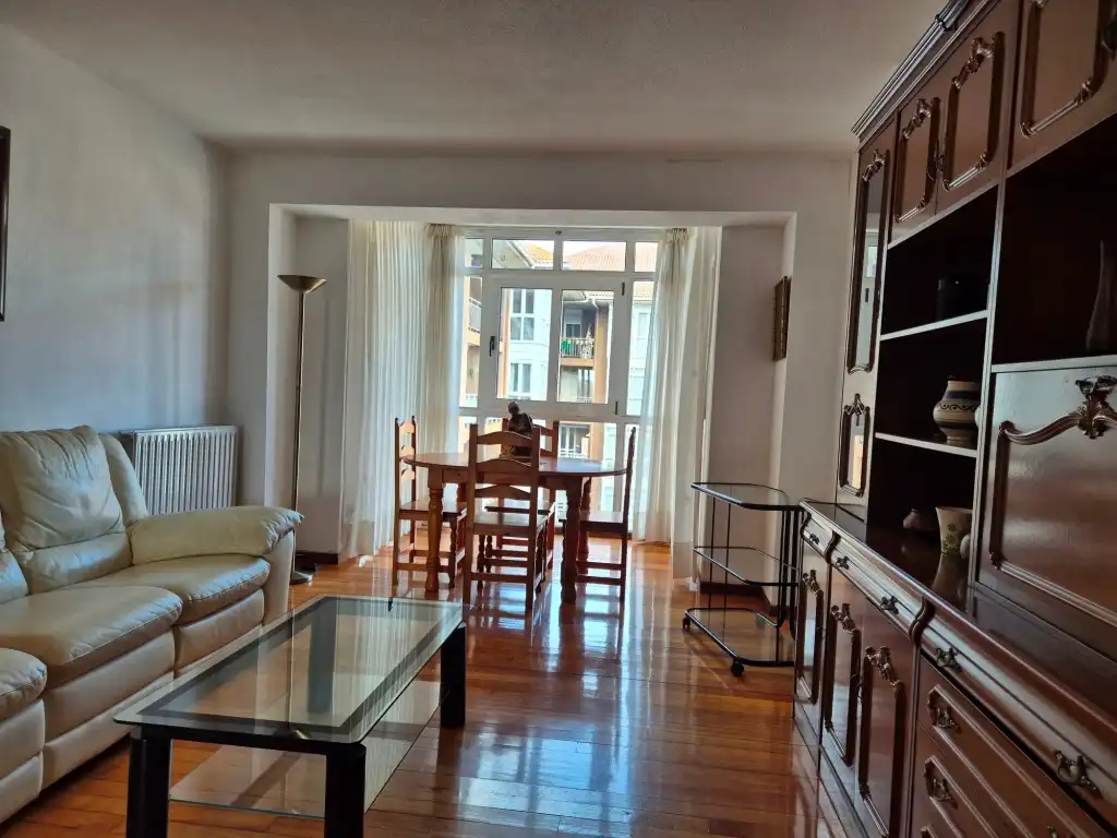 Living room of Flat for sale in Santander  with Heating, Terrace and Storage room