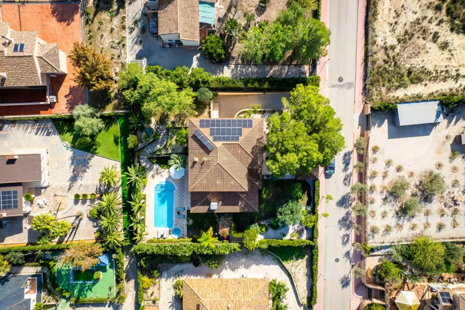 Exterior view of Houses for sale in Molina de Segura  with Private garden, Terrace and Swimming Pool