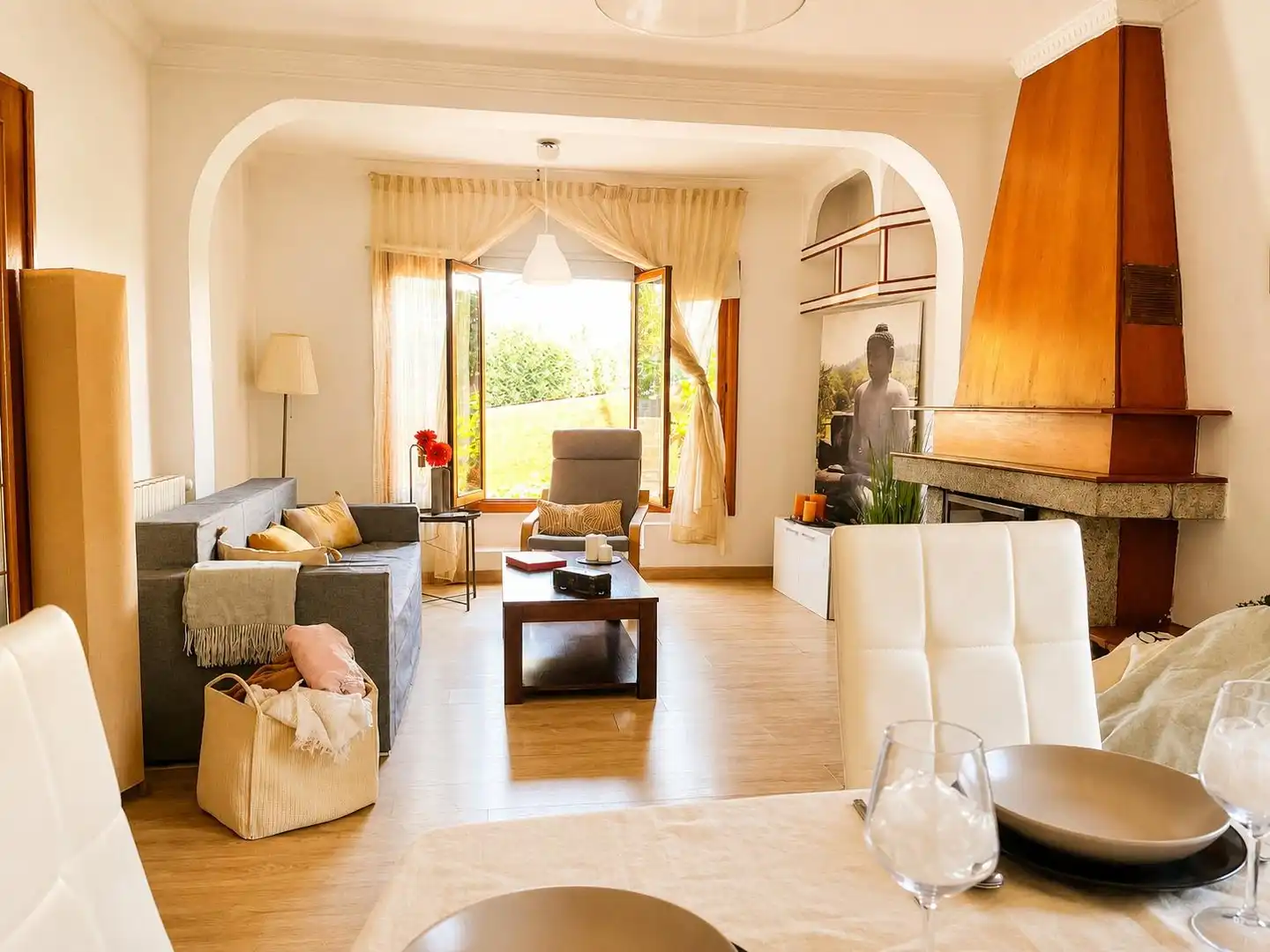 Sala de estar de Casa o chalet en venta en Colmenar Viejo con Calefacción, Jardín privado y Trastero