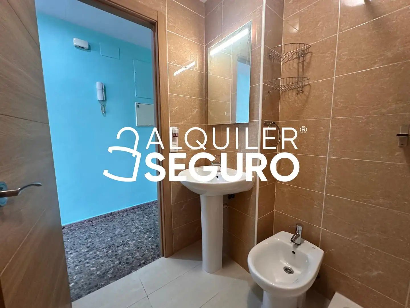Badezimmer von Wohnung zur Miete in Benaguasil mit Klimaanlage und Terrasse