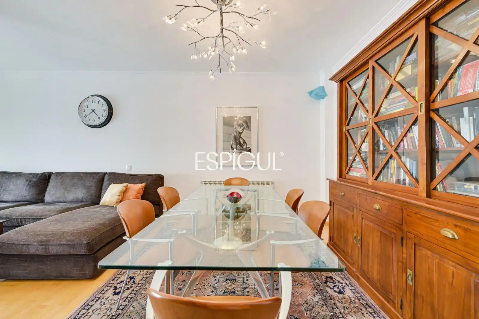Comedor de Piso en venta en Sant Cugat del Vallès con Calefacción, Parquet y Terraza
