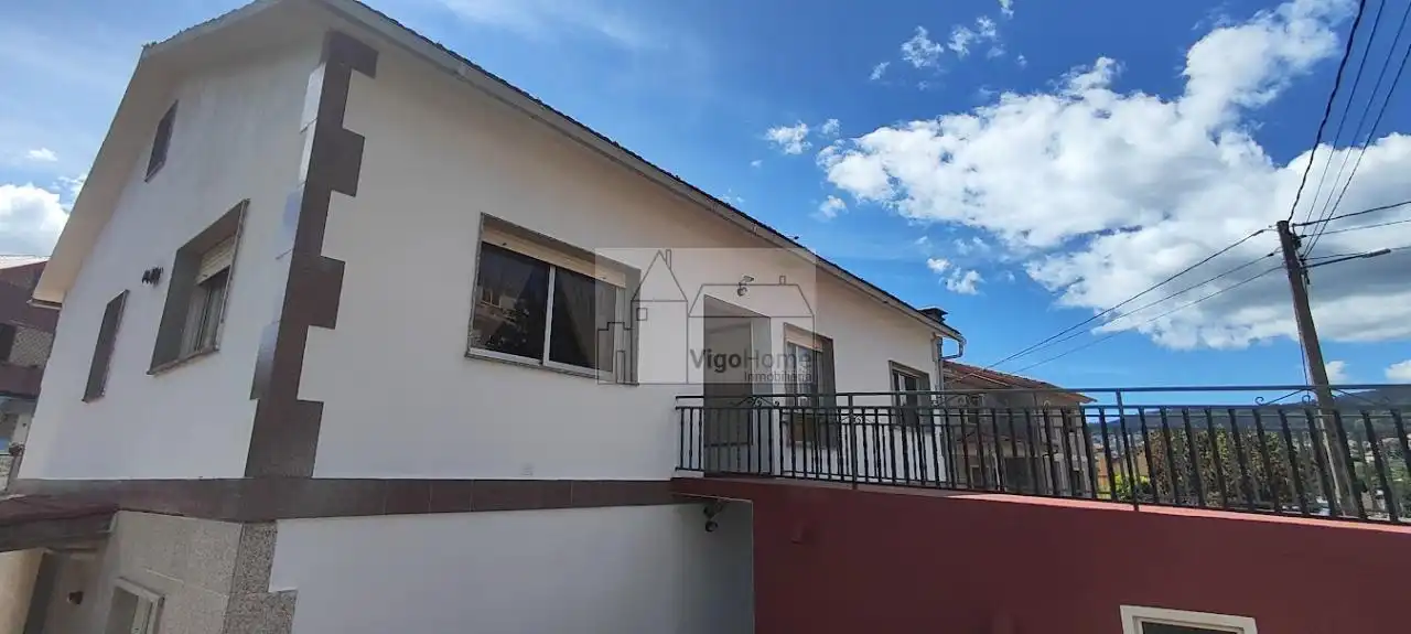 Vista exterior de Casa o chalet en venta en Moaña con Calefacción, Jardín privado y Trastero