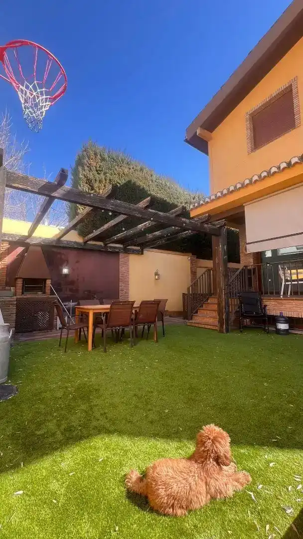 Terrassa de Casa o xalet en venda en Albolote amb Aire condicionat, Piscina i Moblat