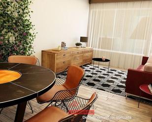 Living room of Flat for sale in  Logroño  with Heating, Terrace and Furnished