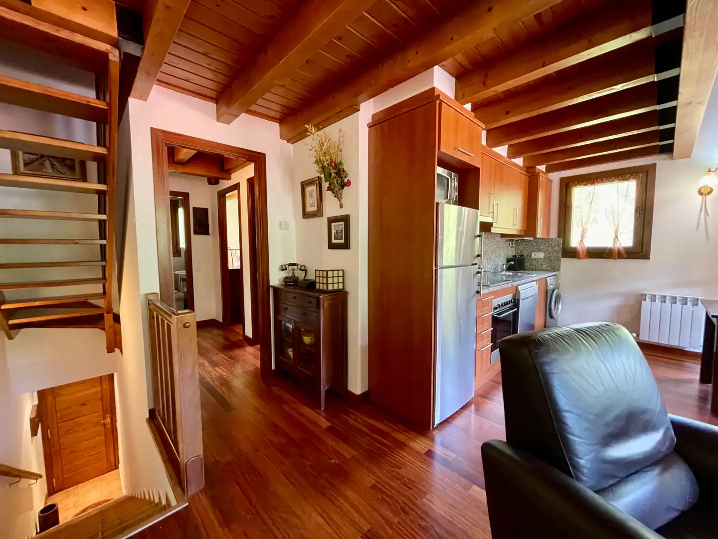 Kitchen of Duplexes for sale in Setcases  with Heating, Parquet flooring and Furnished
