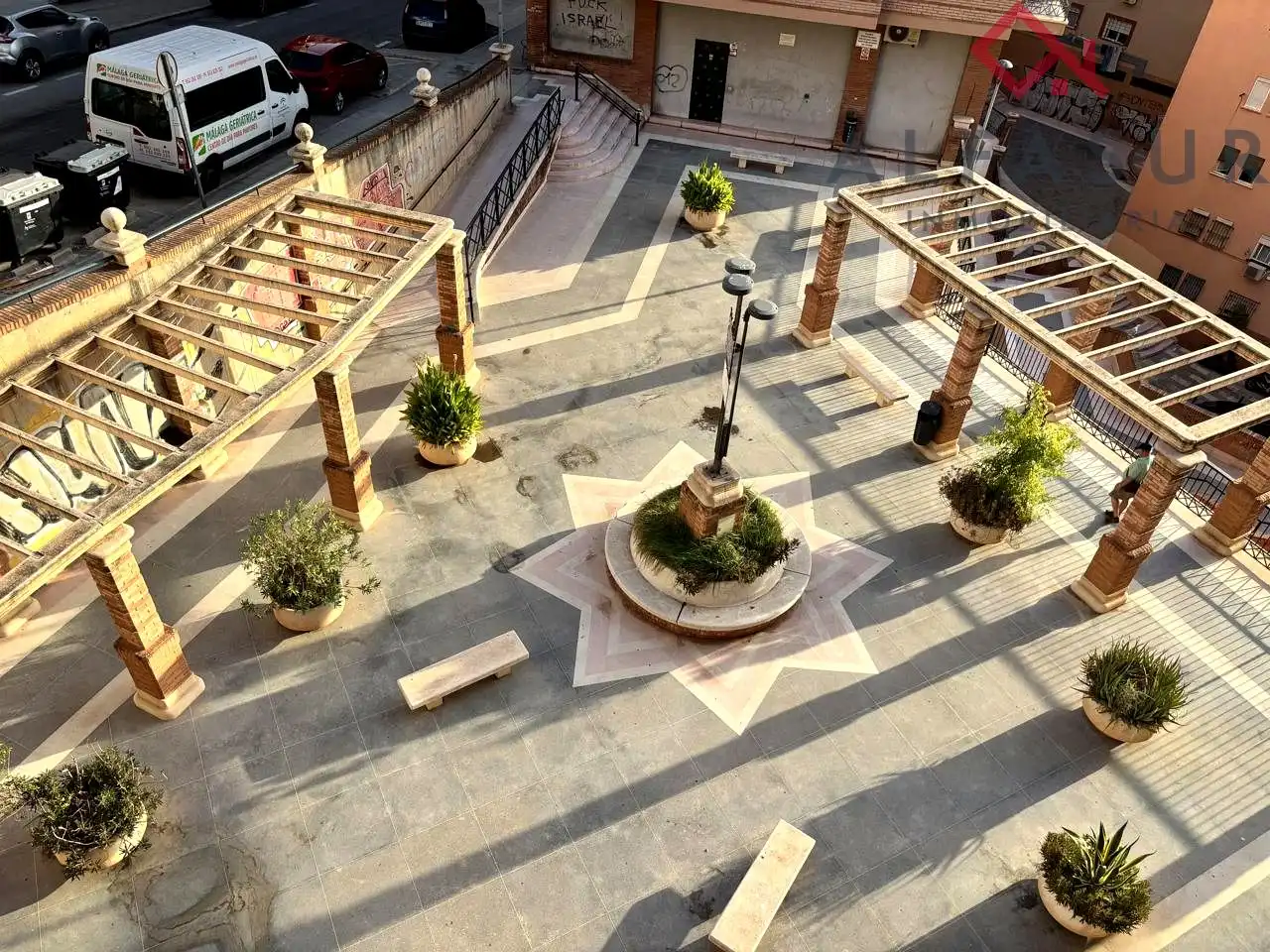 Terrasse von Wohnung zur Miete in Málaga mit Terrasse und Möbliert