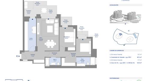 Photo 2 from new construction home in Flat for sale in Mesena, 80b, Pinar del Rey, Madrid