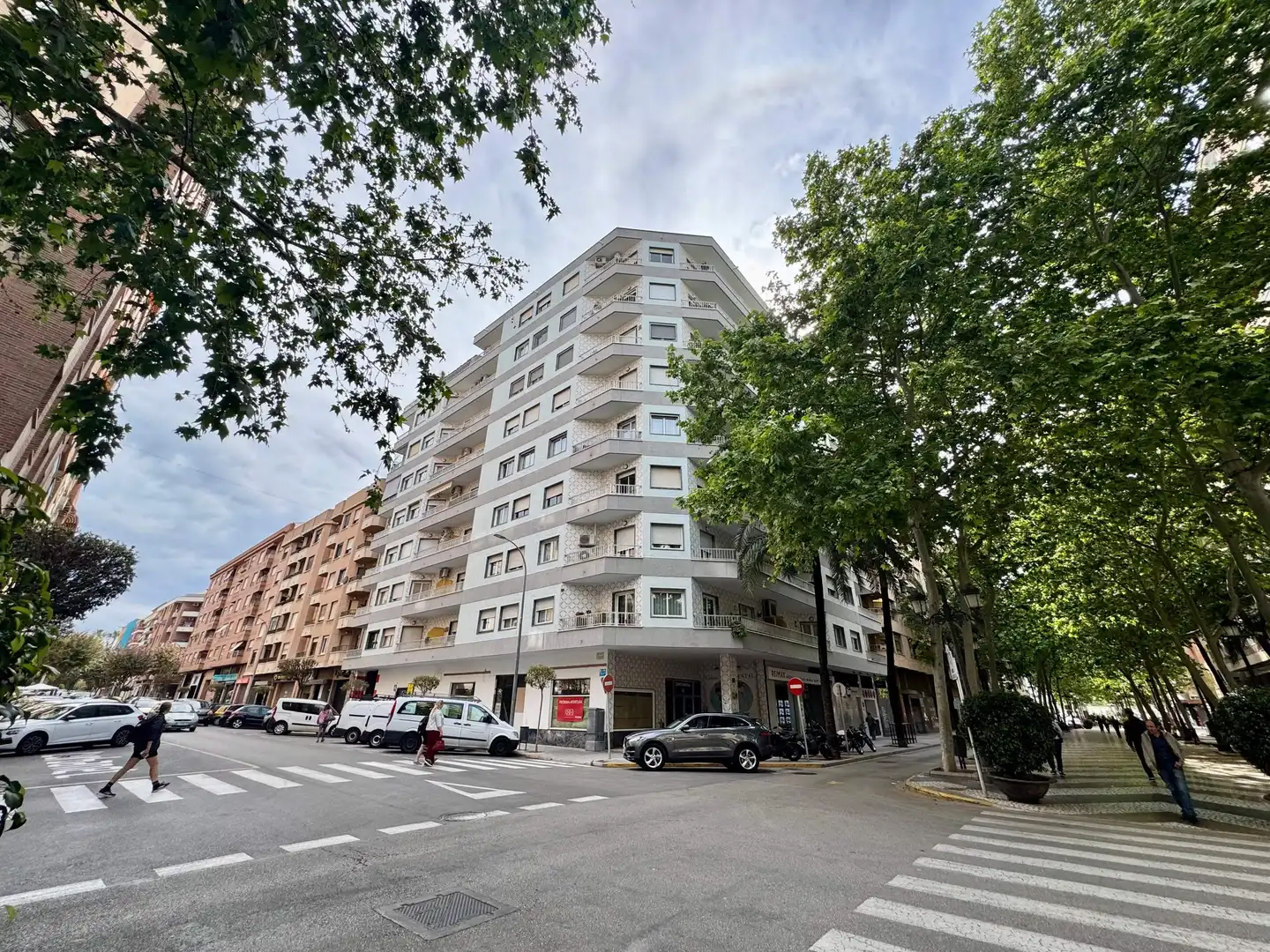 Exterior view of Flat for sale in Gandia  with Air Conditioner and Balcony