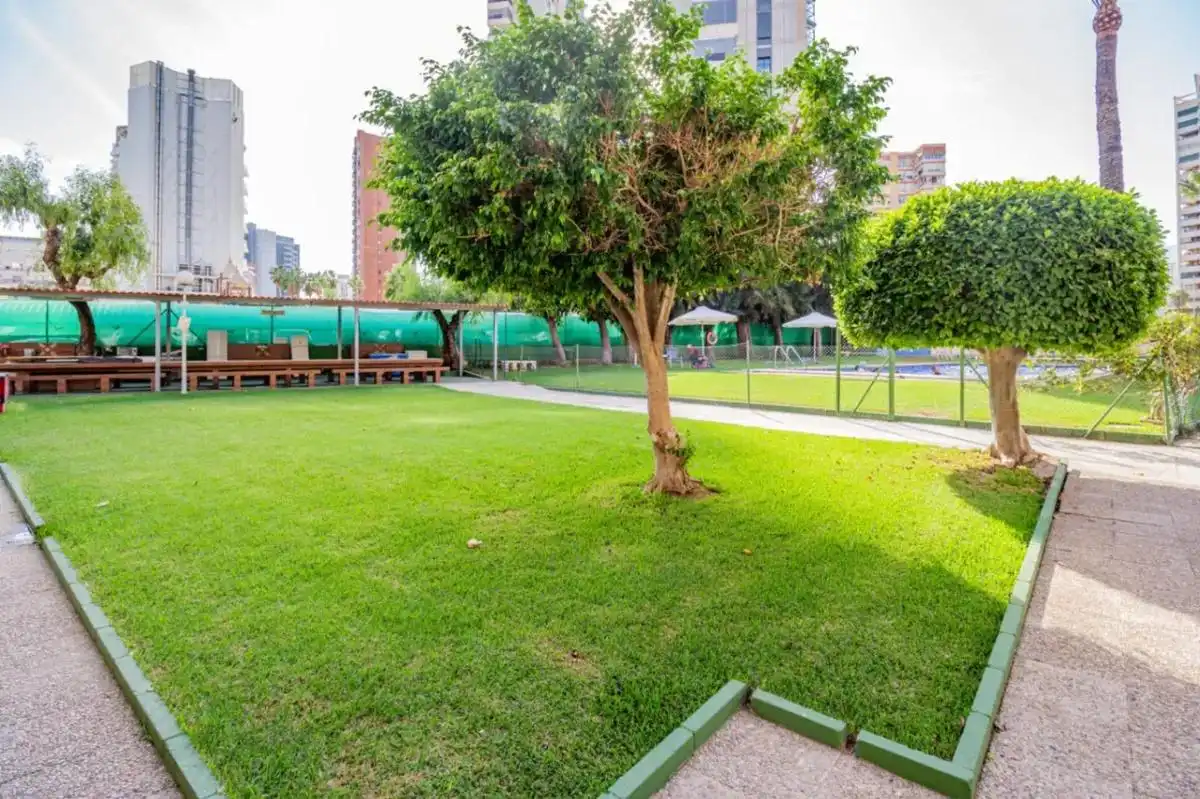 Terrace of Flat for sale in Benidorm  with Air Conditioner, Heating and Private garden