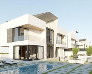 Exterior view of House or chalet for sale in Alicante / Alacant  with Air Conditioner, Heating and Private garden