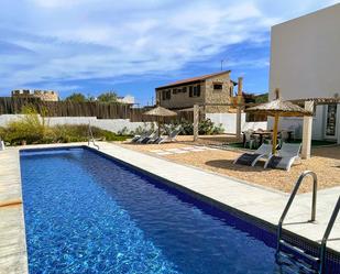 Swimming pool of Single-family semi-detached for sale in Capdepera  with Air Conditioner