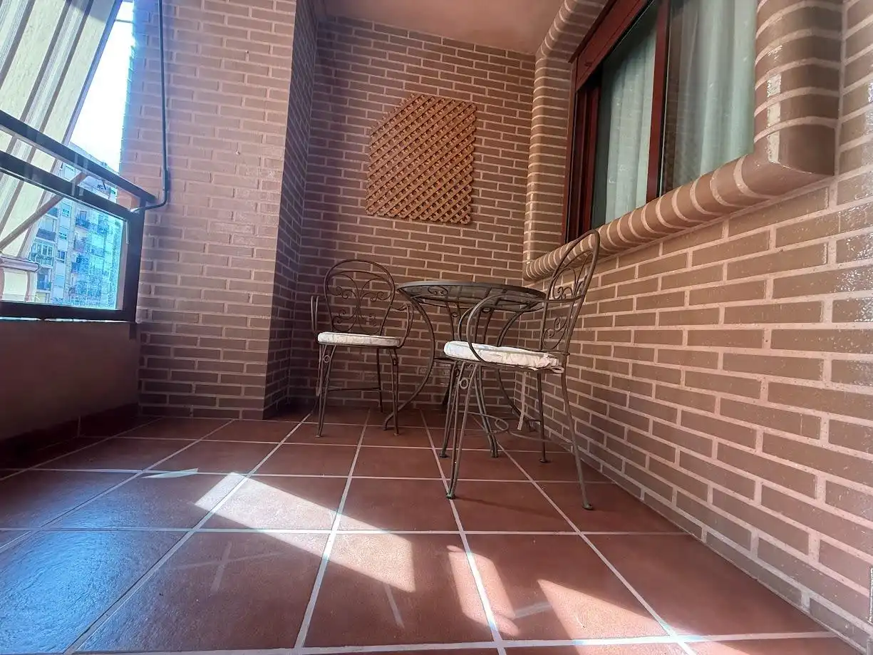 Balcony of Flat for rent in Mislata  with Furnished and Balcony