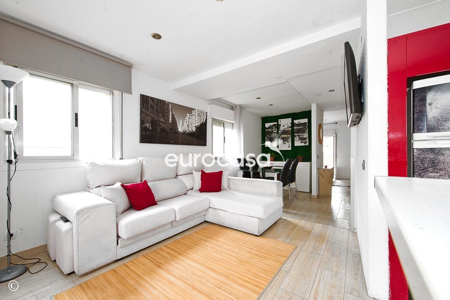 Living room of Flat for sale in Santander  with Heating and Balcony