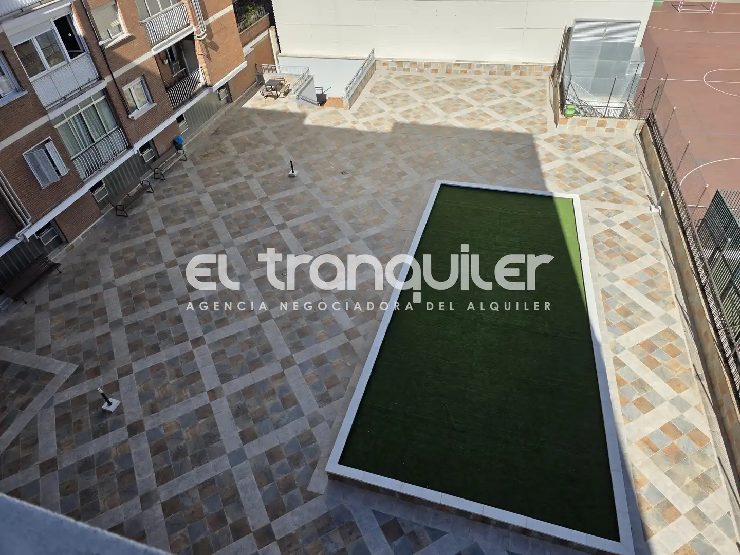 Terrace of Flat for rent in Madrid  with Air Conditioner, Parquet flooring and Terrace