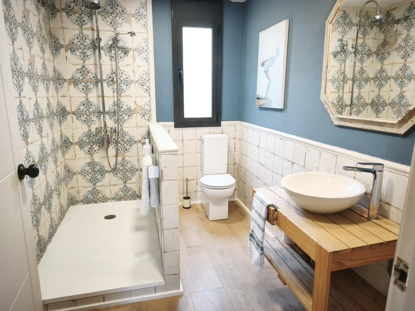 Baño de Casa o chalet en venta en Castellar del Vallès con Calefacción, Jardín privado y Parquet