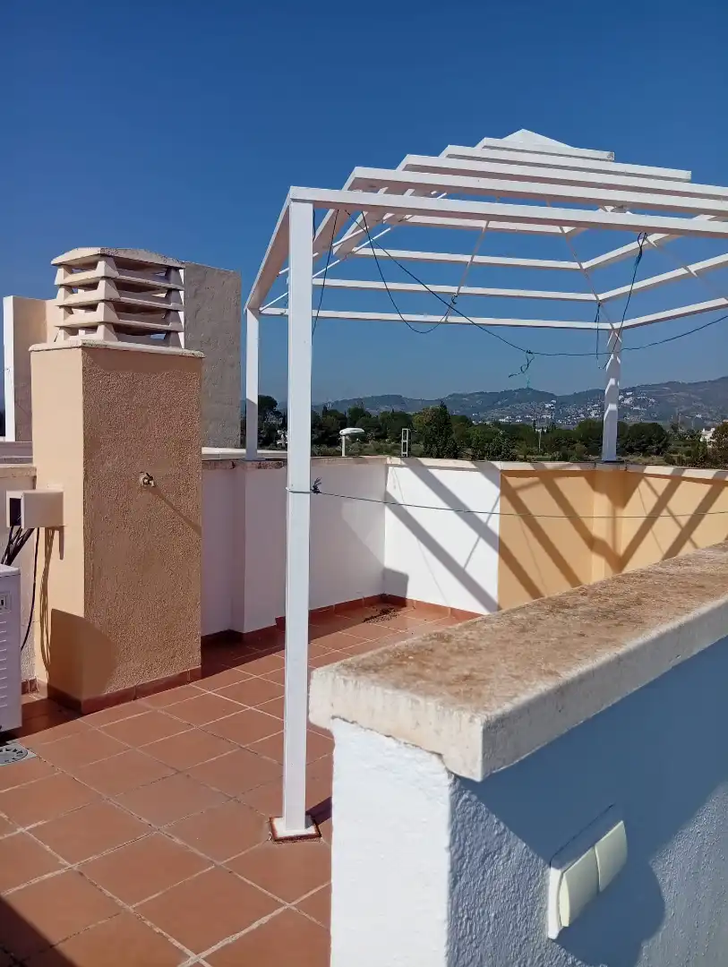 Terraza de Casa adosada en venta en Alcalà de Xivert con Aire acondicionado, Terraza y Amueblado