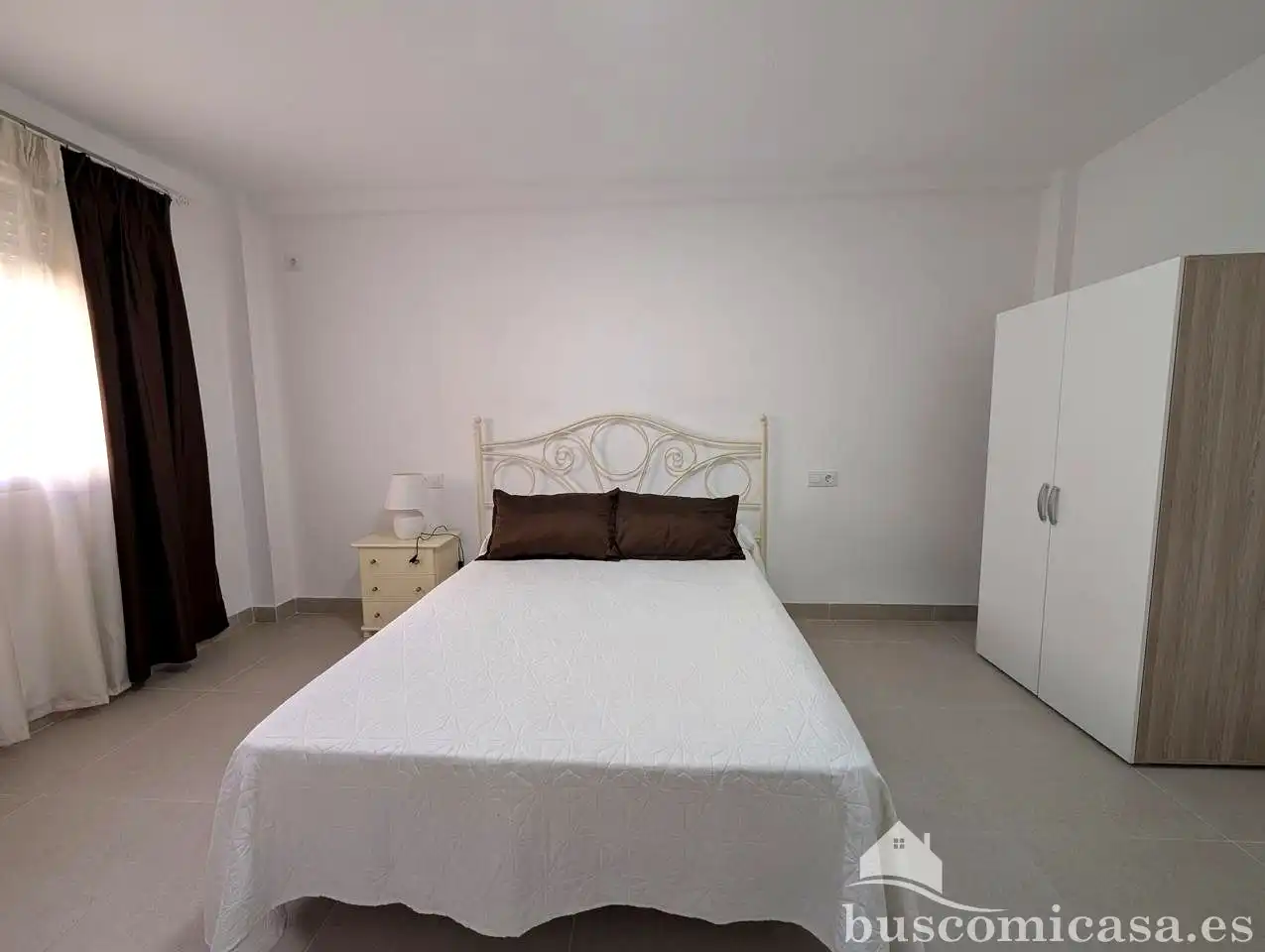 Bedroom of Flat for rent in Linares  with Air Conditioner, Furnished and Balcony