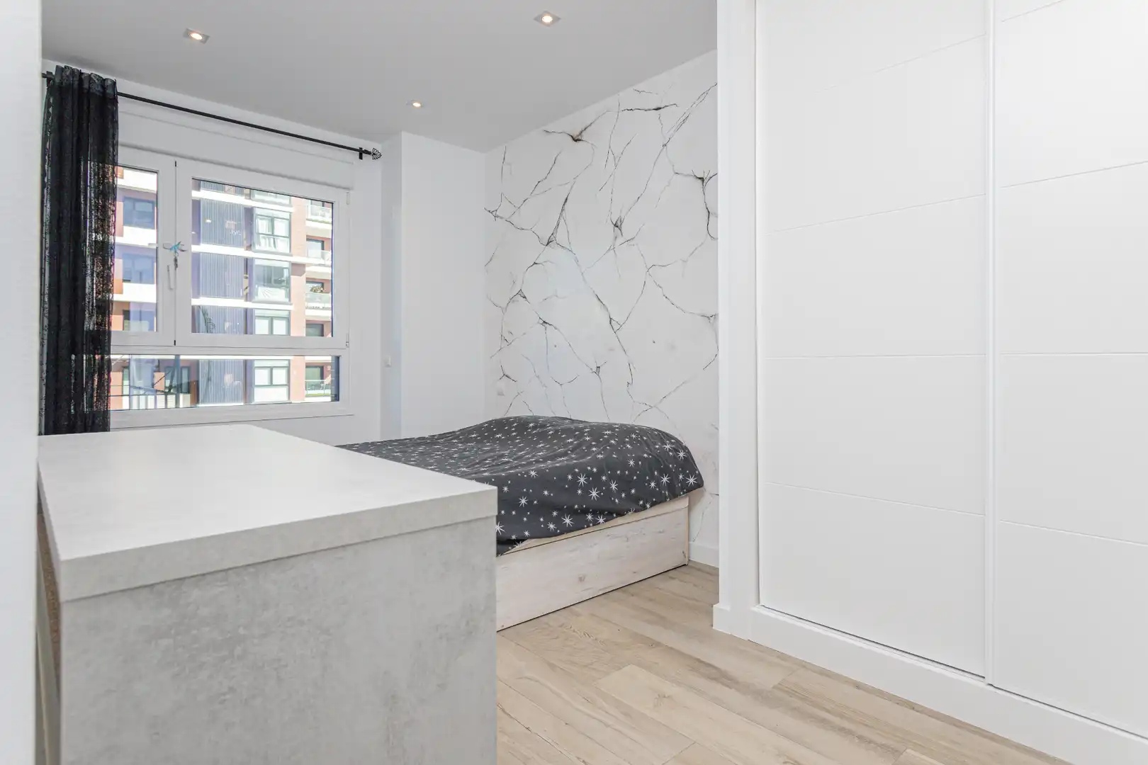Schlafzimmer von Wohnung zum Verkauf in Madrid mit Heizung, Terrasse und Abstellraum