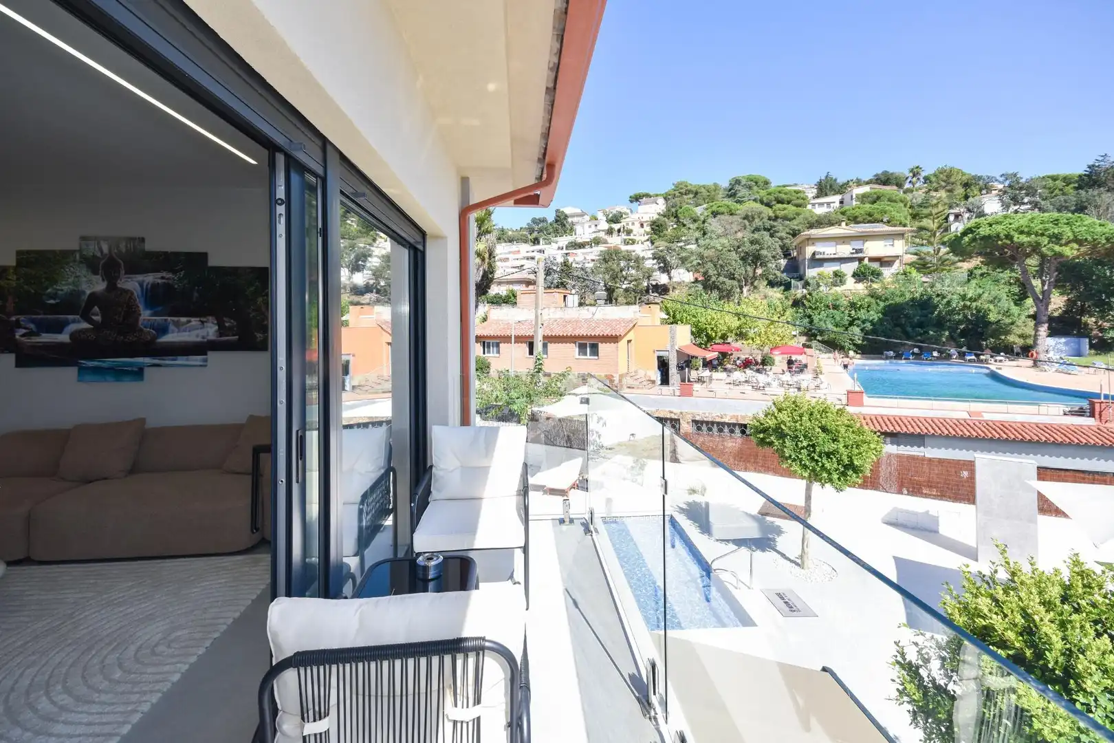 Terrassa de Casa o xalet en venda en Lloret de Mar amb Aire condicionat, Calefacció i Jardí privat
