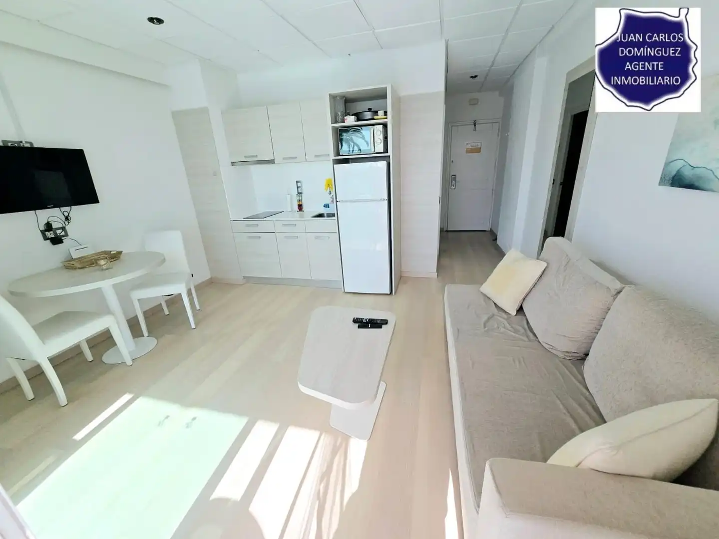Sala de estar de Apartamento de alquiler en Mogán con Aire acondicionado, Terraza y Amueblado