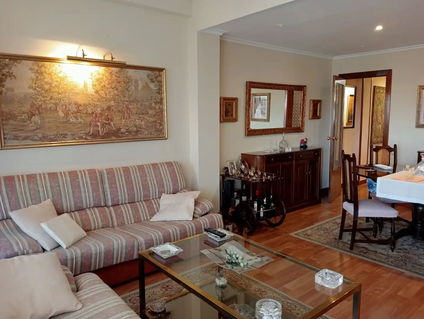 Wohnzimmer von Wohnung zum Verkauf in  Logroño mit Klimaanlage, Heizung und Terrasse