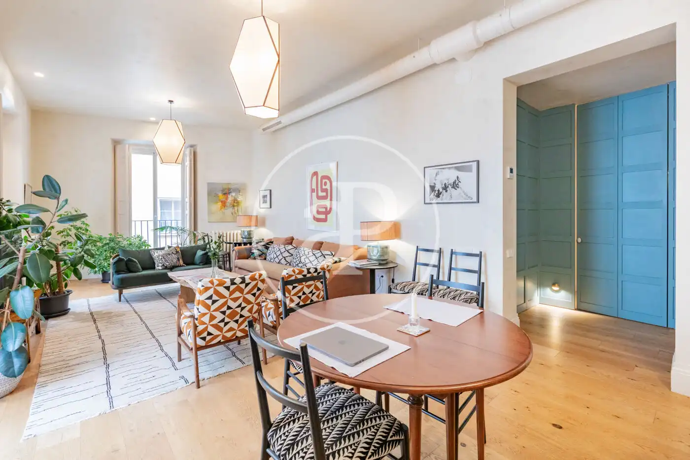 Sala de estar de Piso en venta en Madrid con Calefacción y Amueblado