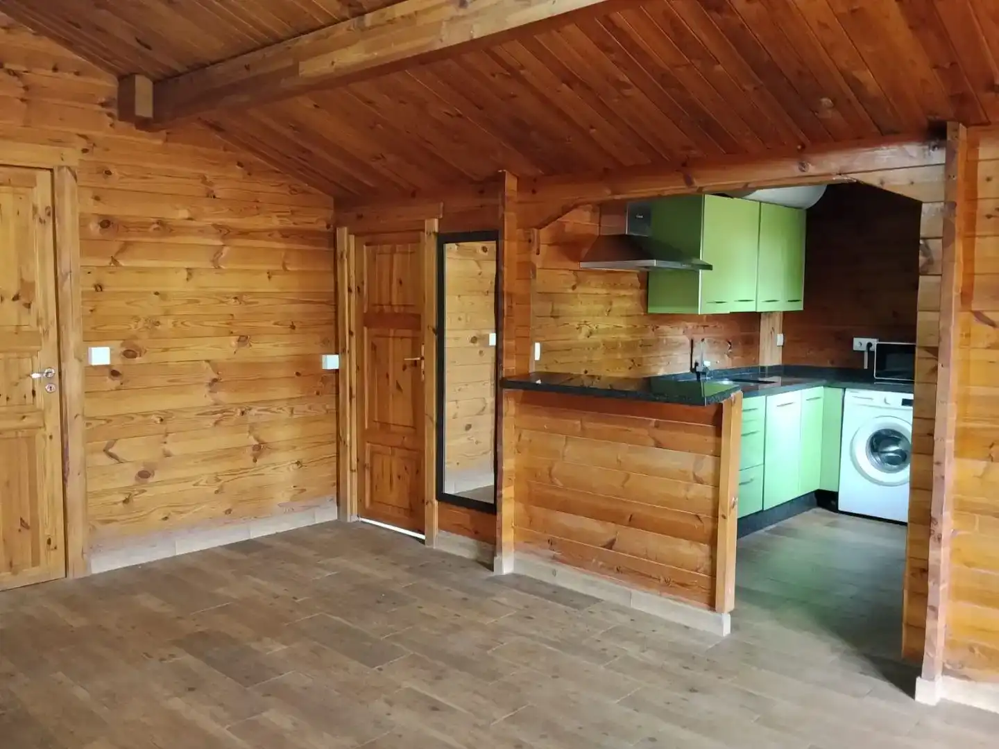 Küche von Country house zur Miete in Mairena del Alcor mit Schwimmbad