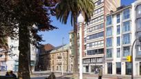 Vista exterior de Pis en venda en Gijón  amb Calefacció, Parquet i Balcó