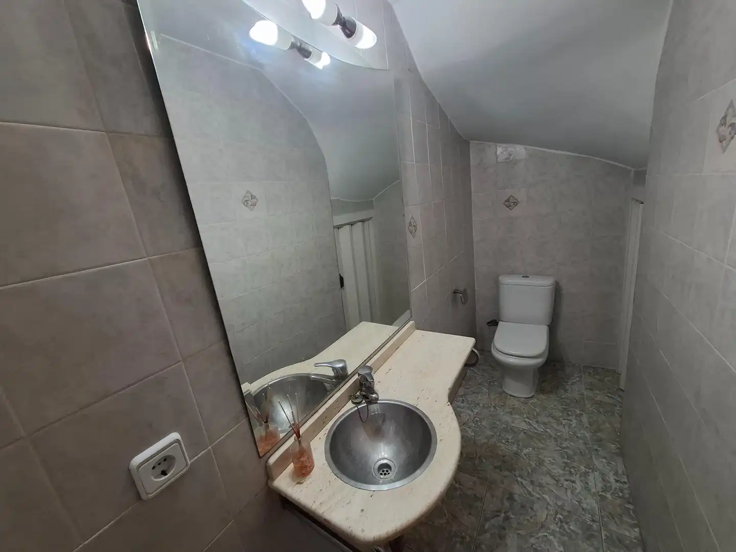 Badezimmer von Maisonette zum Verkauf in Castelló de Rugat mit Klimaanlage und Terrasse