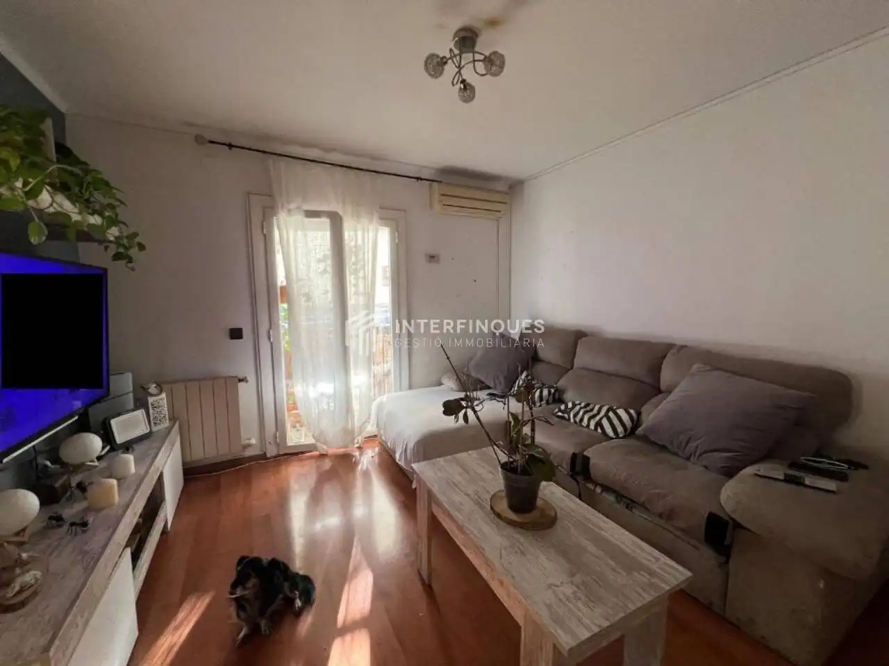 Wohnzimmer von Wohnung zum Verkauf in Mataró mit Klimaanlage, Heizung und Parkett