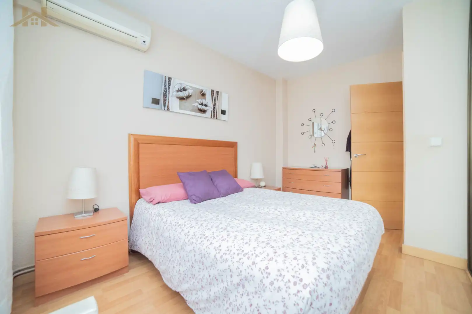 Schlafzimmer von Wohnung zum Verkauf in Fuenlabrada mit Klimaanlage, Heizung und Parkett