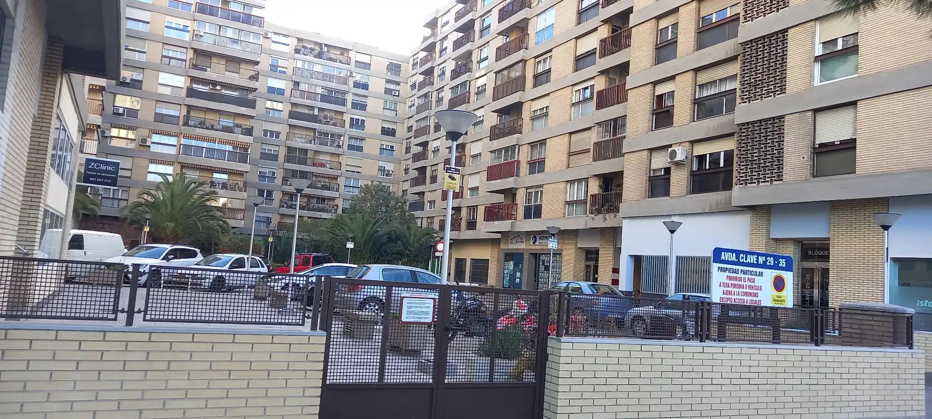Vista exterior de Garaje de alquiler en Zaragoza