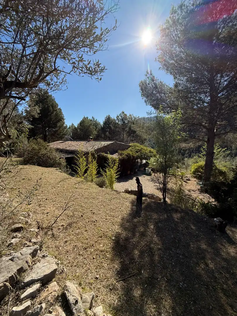 Exterior view of Country homes for sale in Castell de Castells  with Air Conditioner, Heating and Private garden