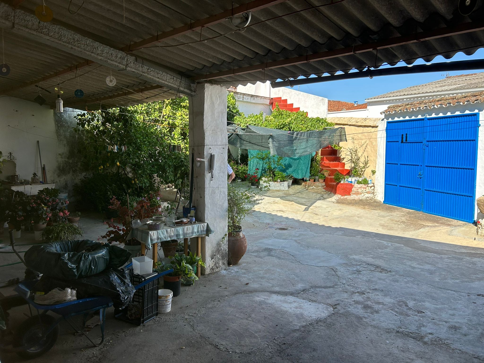 Terrace of House or chalet for sale in Valverde de Mérida  with Air Conditioner, Private garden and Terrace