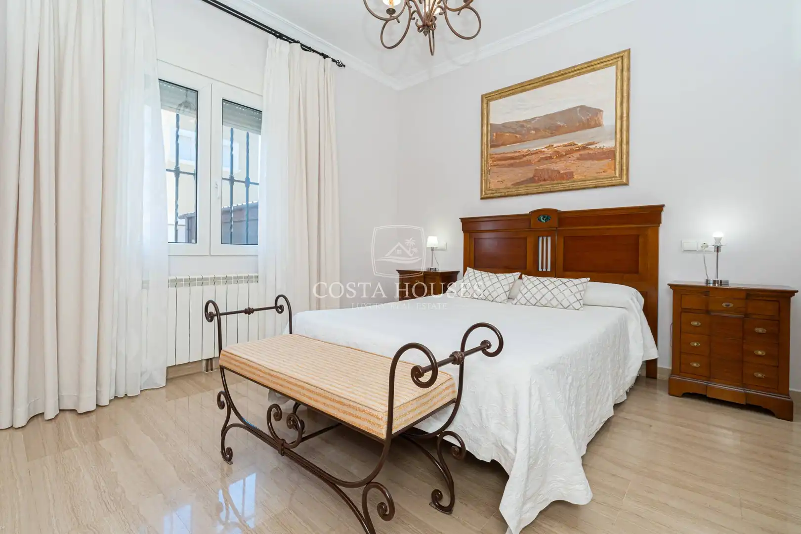 Bedroom of Houses for sale in Beniarbeig  with Air Conditioner, Heating and Private garden