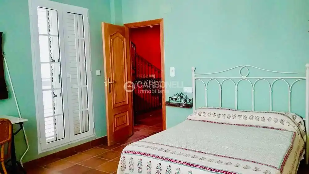 Dormitori de Casa o xalet en venda en Cocentaina amb Aire condicionat, Jardí privat i Terrassa