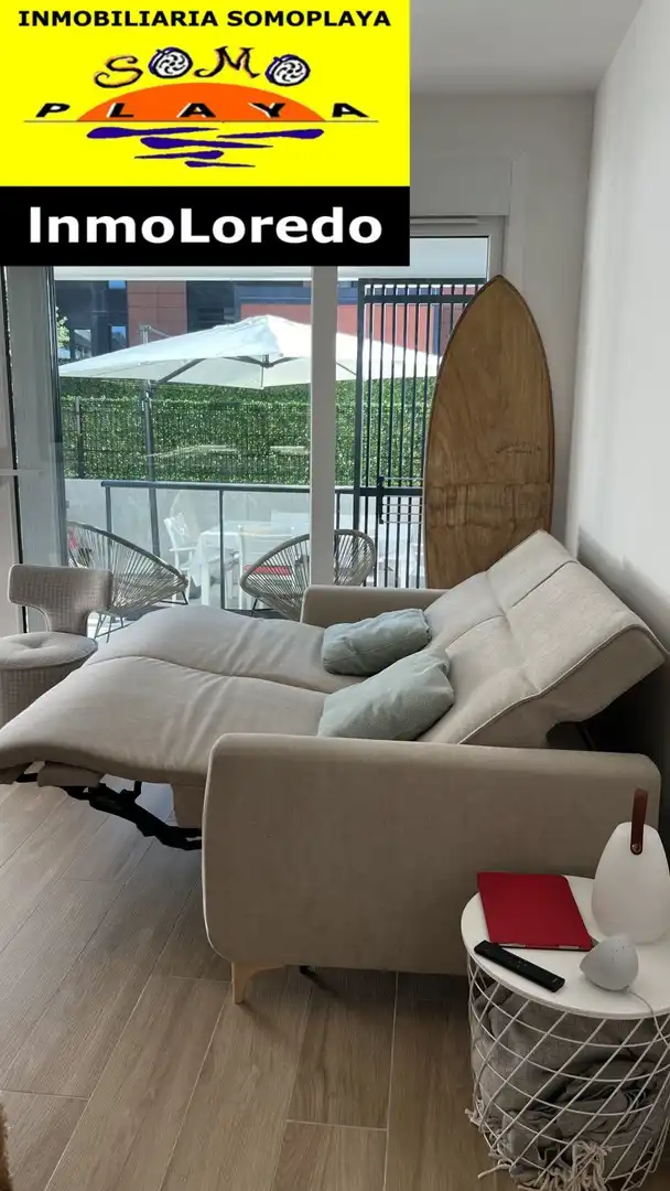 Garten von Wohnung zum Verkauf in Ribamontán al Mar mit Heizung, Privatgarten und Abstellraum