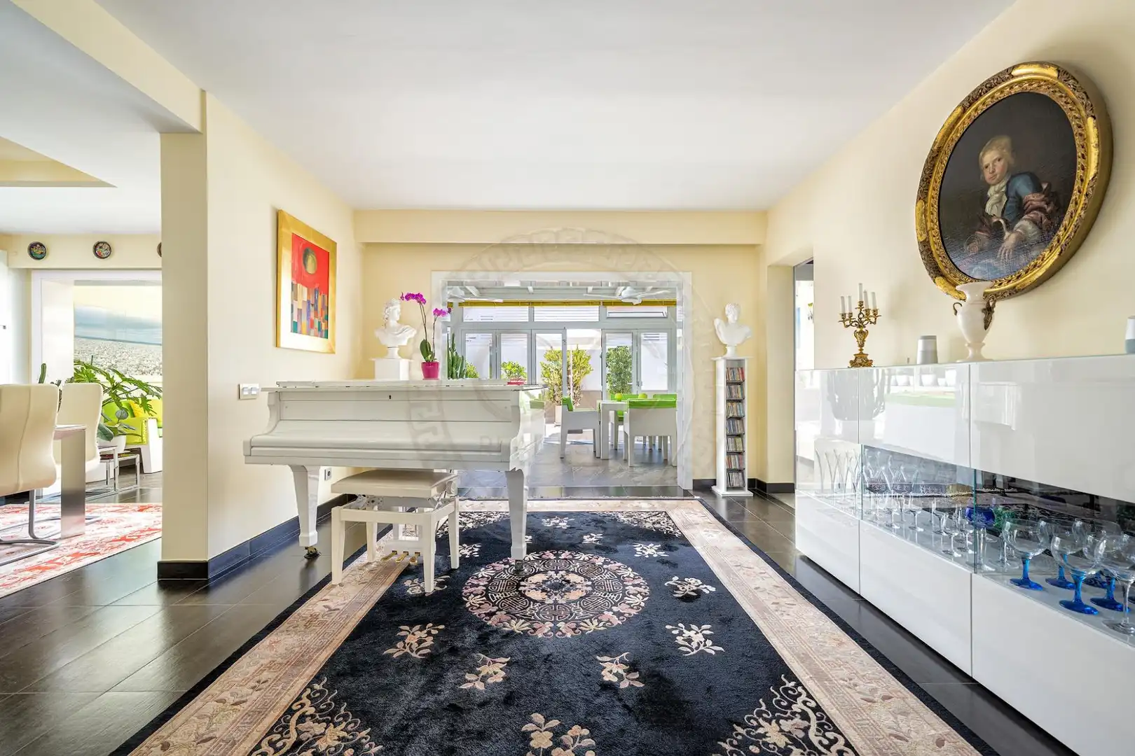 Comedor de Casa adosada en venta en San Bartolomé de Tirajana con Aire acondicionado, Jardín privado y Terraza