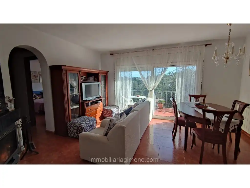 Sala d'estar de Casa o xalet en venda en Lloret de Mar amb Terrassa i Piscina