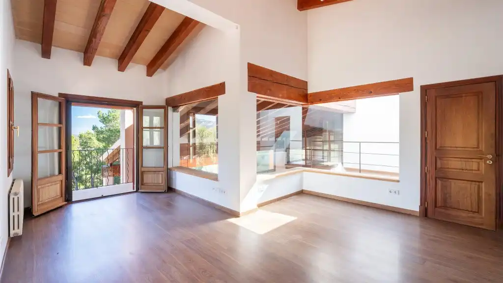 Sala de estar de Casa o chalet de alquiler en Esporles con Calefacción