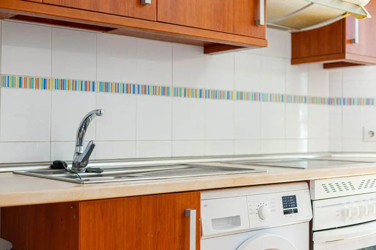 Kitchen of Flat for sale in Toledo  with Heating, Private garden and Swimming Pool