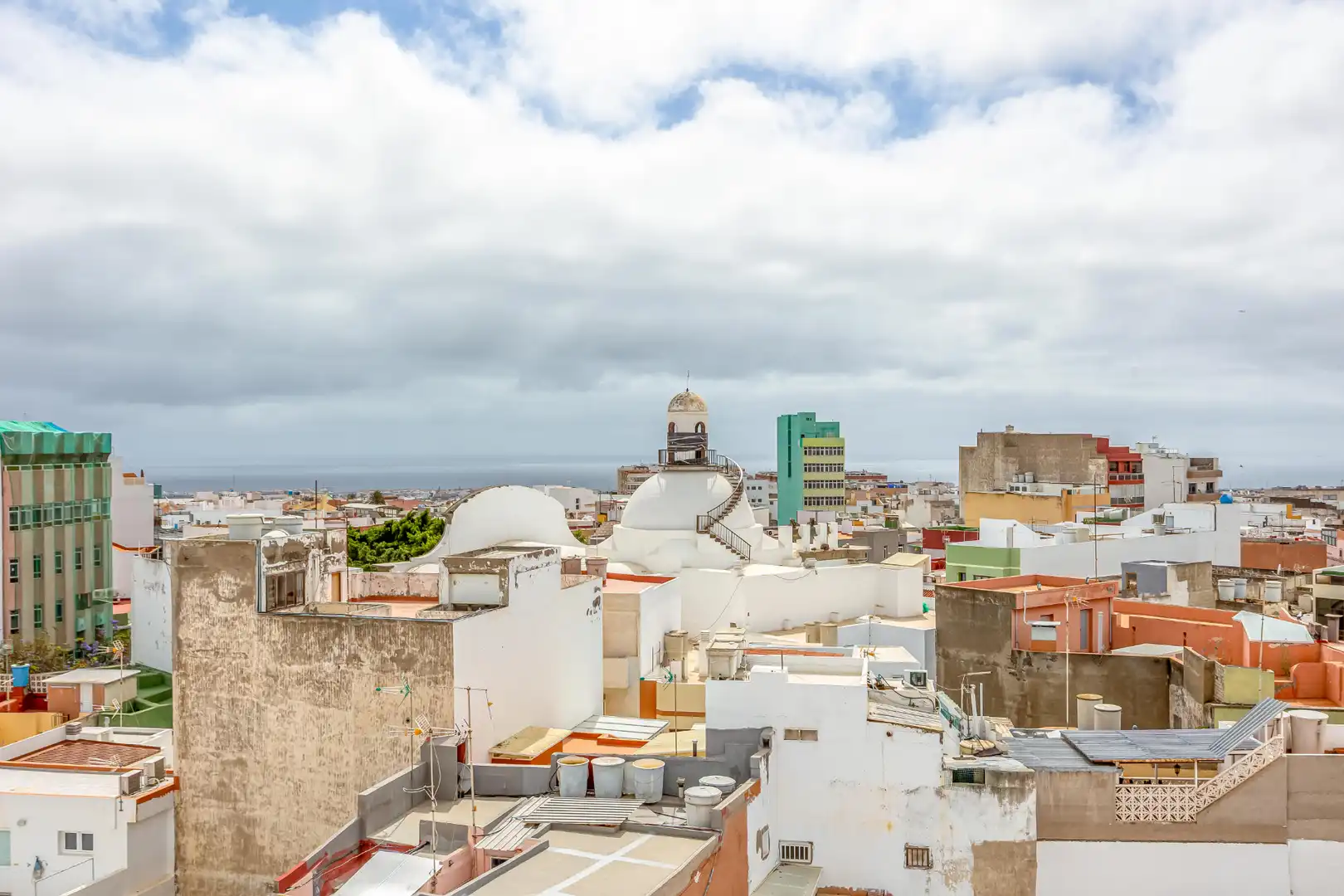 Vista exterior de Piso en venta en Telde con Terraza