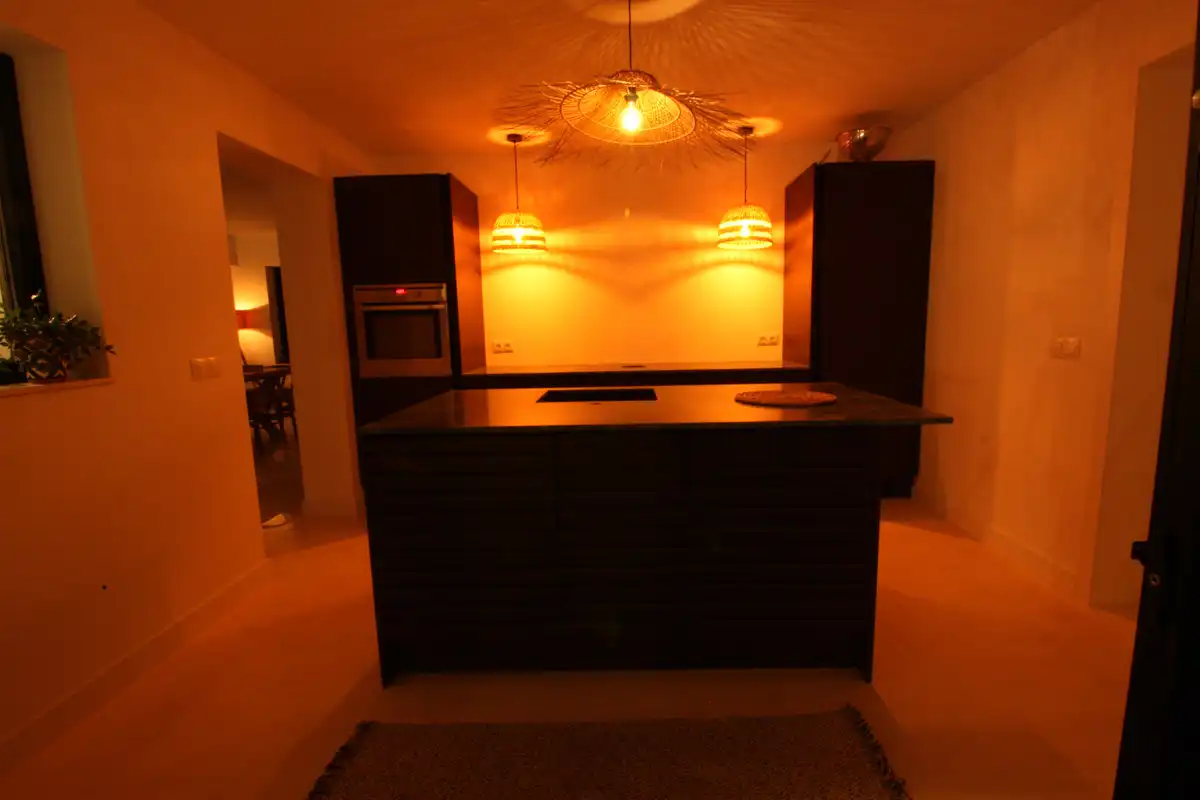 Cocina de Casa o chalet en venta en Benalmádena con Aire acondicionado, Calefacción y Jardín privado