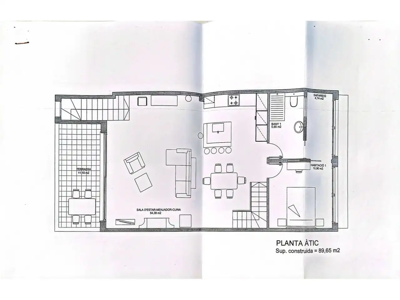 Ático con terraza en venta en Centre, imagen 60