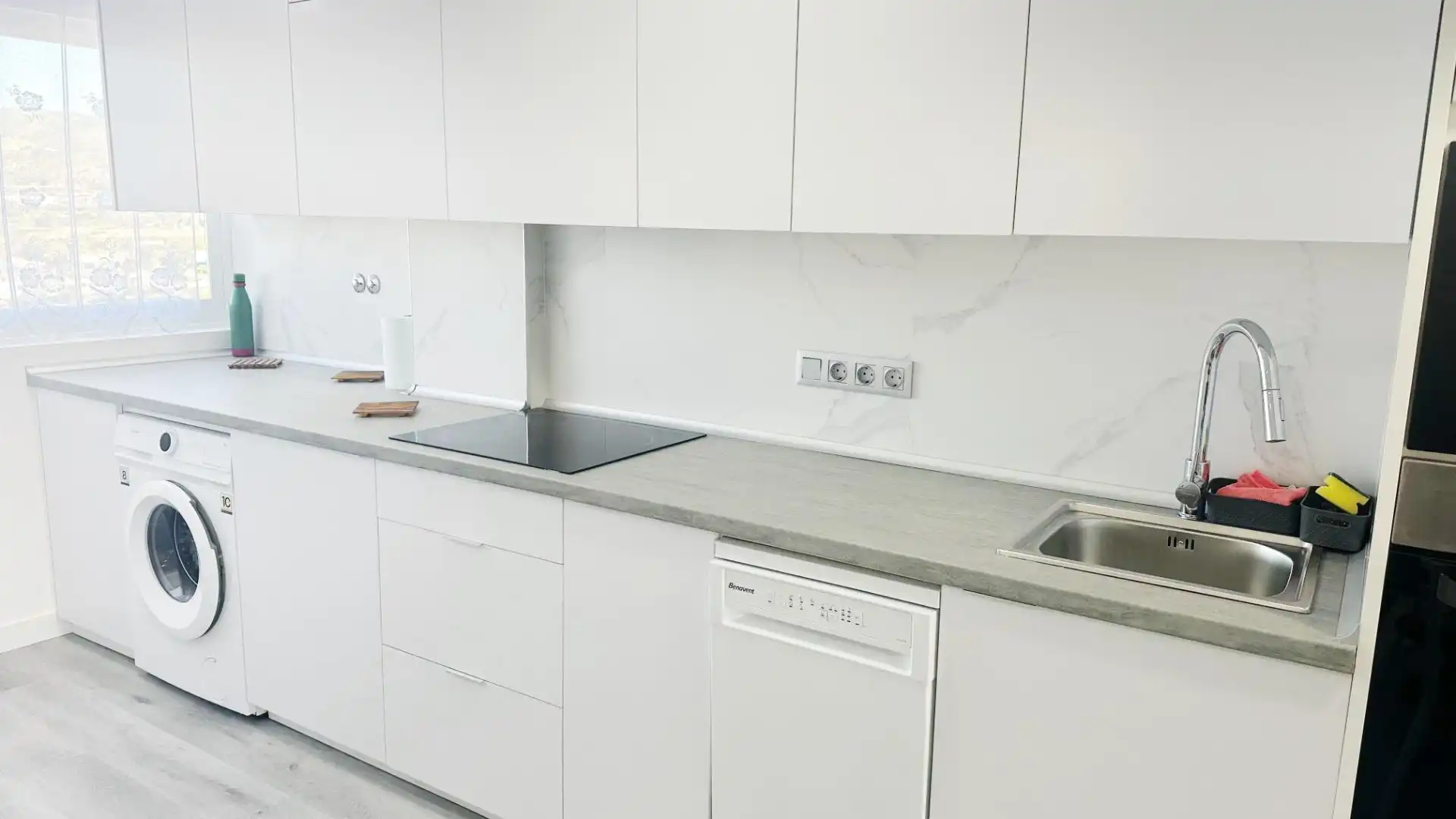 Kitchen of Apartments for rent in El Campello  with Air Conditioner, Heating and Terrace